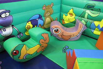 Tots Toy Box, 14'(d) x 14'(w) x 4'(h)